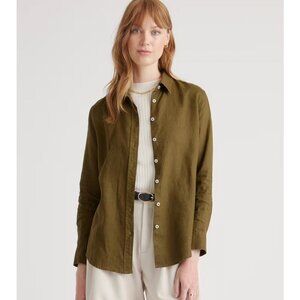 Quince 100% European Linen Long Sleeve Shirt